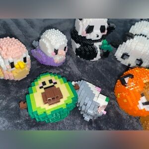 3/$15 Miniature non brand lego figures sets